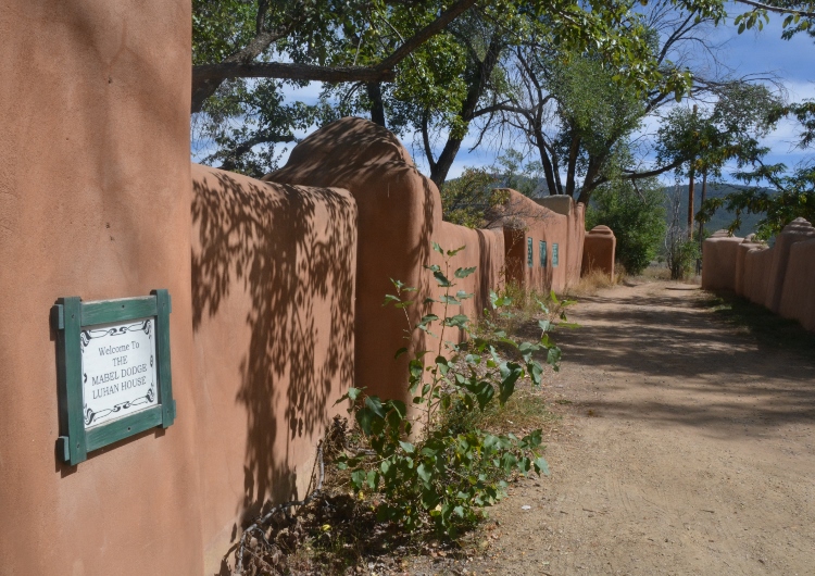 outside the courtyard